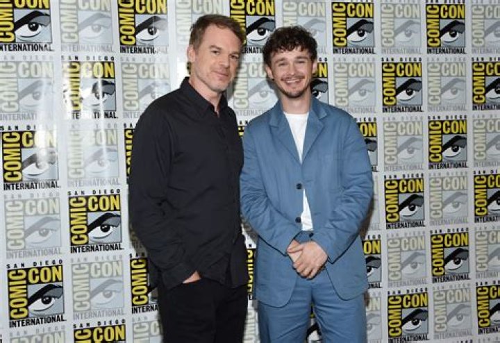 Jack Alcott with Michael C Hall Jack Alcott with Michael C Hall