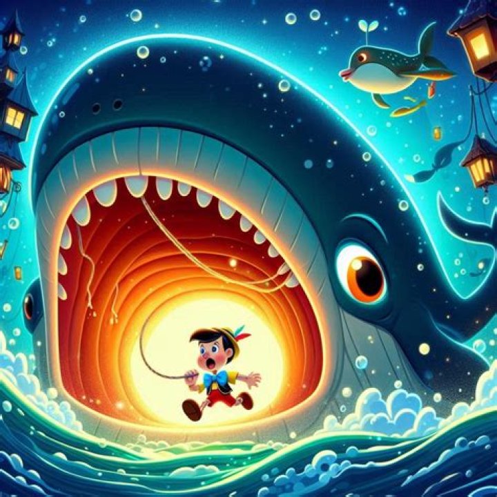 Why did Pinocchio's nose becomes long?